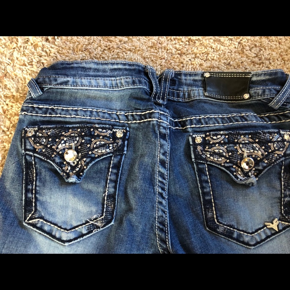 Vigoss USA Dallas Slim Bootcut jeans 7/8 33 inseam